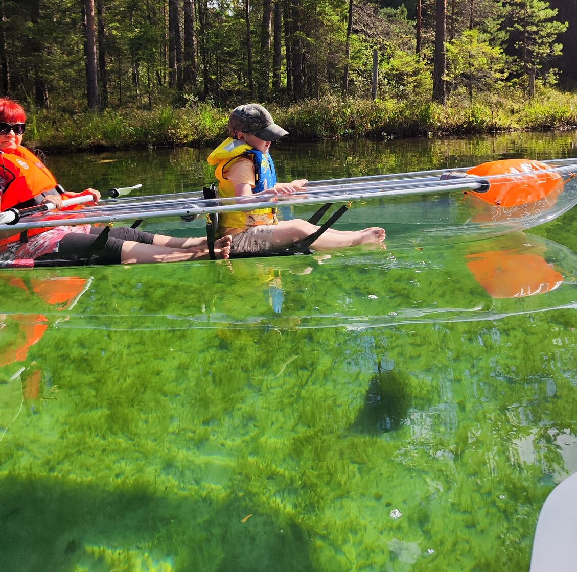 Klaaskajak - elamus Eesti jõgedel